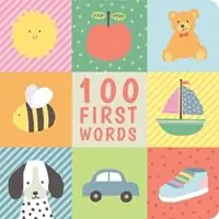 100 First Words Padded Learning Book - Libro in lingua inglese - Lake Press - Fabrieksprijs