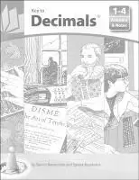 Exclusieve Aanbieding Key to Decimals, Books 1-4, Answers and Notes - McGraw Hill - Libro in lingua inglese - Key Curriculum Press - KEY TO...WORKBOOKS