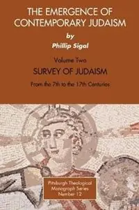 Emergence of Contemporary Judaism - Phillip Sigal - Libro in lingua inglese - Pickwick Publications - Weekendaanbieding
