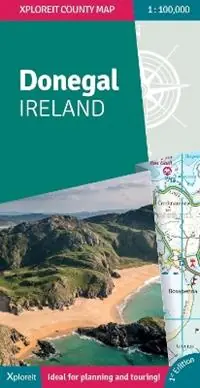 Donegal Ireland Xploreit County Map - Xploreit - Mike Meagher - Libro in lingua inglese - Fountain Software and Publications Ltd - Xploreit County Series Korting