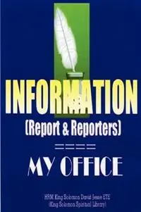 Rechtstreeks Van De Fabrikant INFORMATION (Report and Reporters) - King Solomon David Jesse ETE - Libro in lingua inglese - King Solomon Spiritual Library -