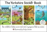 Superprijs The Yorkshire Sticker Book The Wildlife of Dales, Moors and Coast in Gorgeous Fold-Out Scenes - Libro in lingua inglese - Jake Island Ltd -