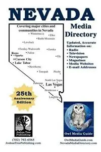Owl Media Guide‘s Nevada Media Directory 25th Anniversary Edition - John Paul Owles - Libro in lingua inglese - Joshua Tree Publishing - Gecertificeerd