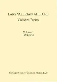 Lage Kosten Collected Papers Volume 1 1929–1955 - Lars V. Ahlfors - Libro in lingua inglese - Birkhauser Boston Inc - Contemporary Mathematicians