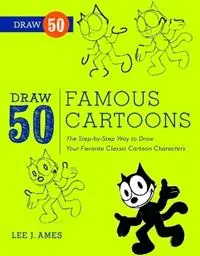 Aanbieding Draw 50 Famous Cartoons - L Ames - Libro in lingua inglese - Watson-Guptill Publications -